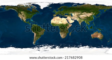 Extra large size physical world map illustration. Primary source and elements of this image furnished by NASA. This image has been created from 90 smaller images, merged in to one huge picture.