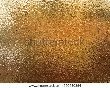 Metal foil, mat wrinkled glass or abstract chrome texture