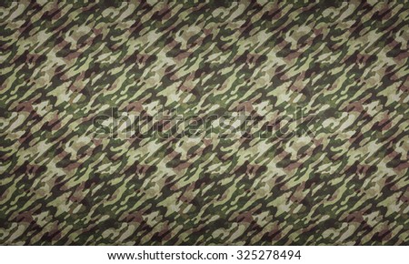 Forest Camouflage Background - a background with camouflage pattern in forest colors.
