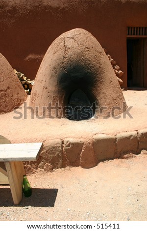 Horno - Outside Adobe Oven for Baking Bread in the Southwest
