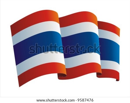 stock vector : Thailand flag