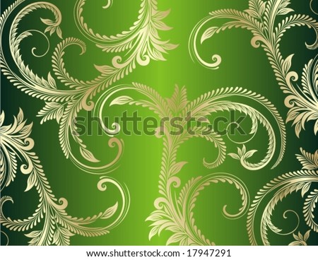 Damask Wallpaper on Seamless Damask Wallpaper Stock Vector 17947291 Shutterstock
