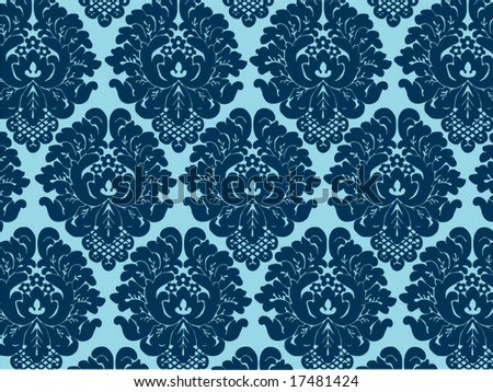 damask wallpaper. Seamless Damask background