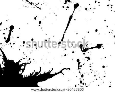 Paint Drops Stock Vector Illustration 20423803 : Shutterstock