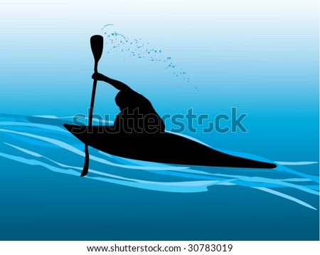 Sport on the water kayak