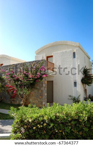 Villa at the luxury hotel, Crete, Greece