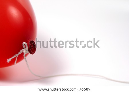 Balloons On String