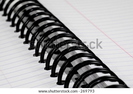 Photo of a Spiral Notebook