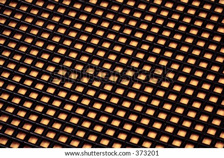 Black and Yellow Squares - Background