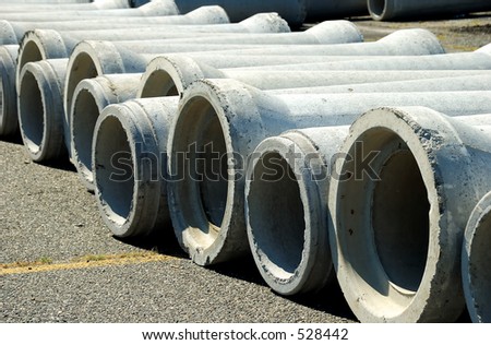 Photo of Concrete Sewer Pipes
