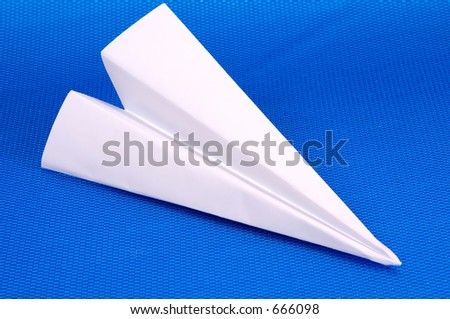 Paper Airplane Background