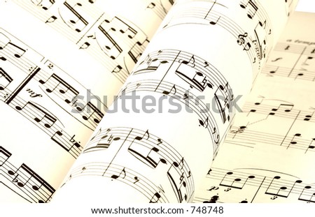 Pages of Sheet Music