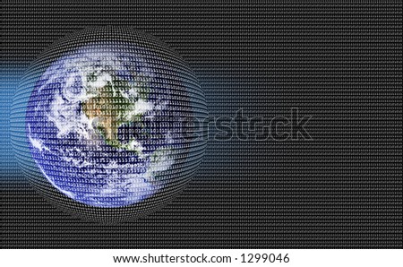 Digital Earth Background