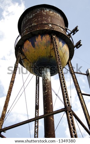 Old Rusty Water Tower