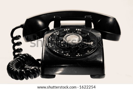 Photo of a Vintage Telephone
