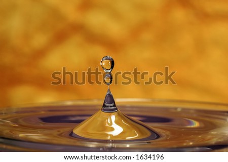 Photo of a Water Drop