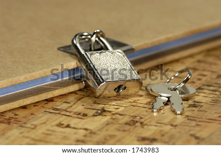 Journal With a Lock and Key