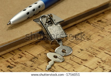 Journal With a Lock and Key