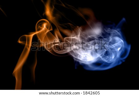 Abstract Smoke Background