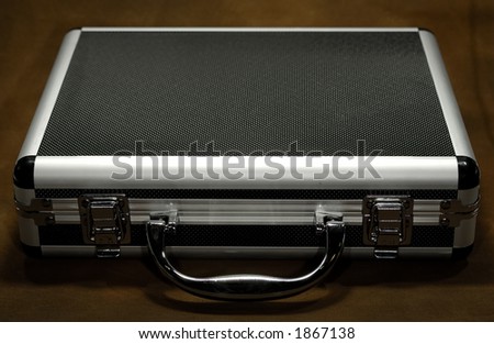 Photo of a Metal Attache Case