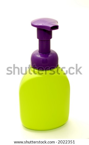 Photo of a Platic Soap Dispenser - Everyday Bathroom Item