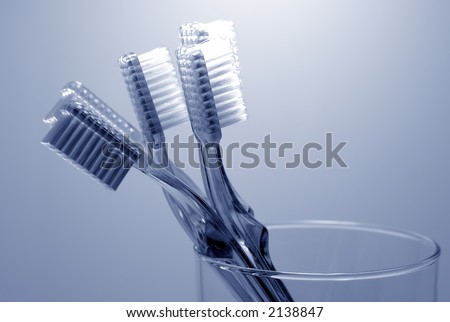 Photo of Various Toothbrushes in a Glass - Oral Hygiene