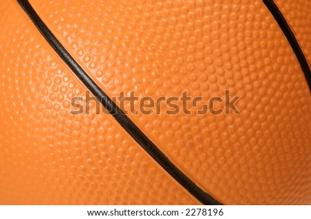 Basketball Textured Background - Textured Surface