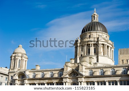 Port of Liverpool Building. One of the famous \