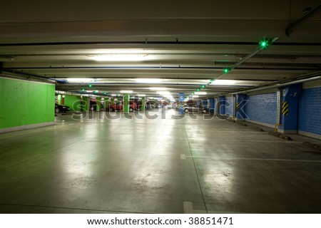 parking interior / underground garage