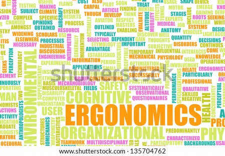 Ergonomics Science and Study Human Factor Concept