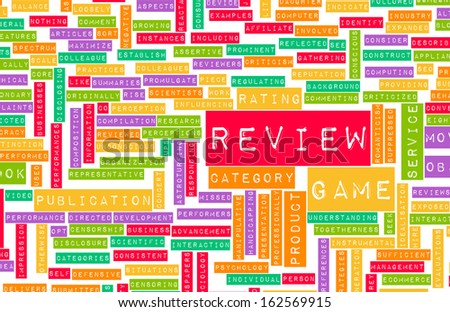 Game Review Word Cloud as a Concept