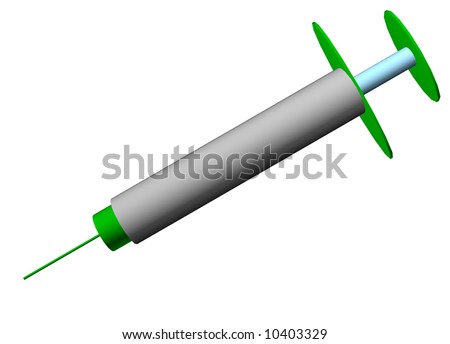 syringe clip art. Clip Art Isolated on White