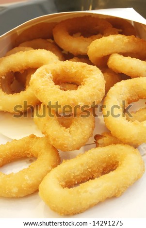 Onion Rings From a Fast Food Restaurant