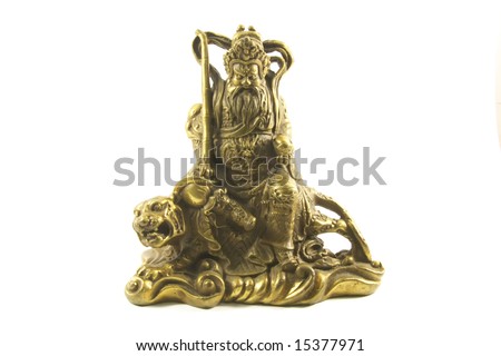 Chinese God of Wealth commonly used in business offices for feng shui