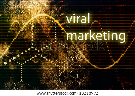 Viral Marketing Abstract Internet Concept Wallpaper Background