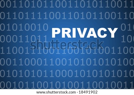 Online Privacy Abstract Background with Internet Network