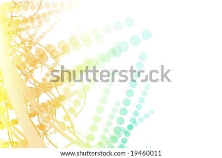 Digital Product Focus Abstract Billboard Background With Copyspace