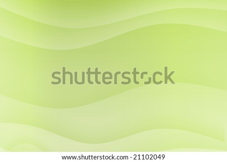 Green Flowing Soothing Waves Abstract Background Wallpaper