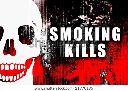 smoking kills pictures. stock photo : Smoking Kills