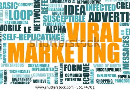 Viral Marketing Online Campaign as a Background