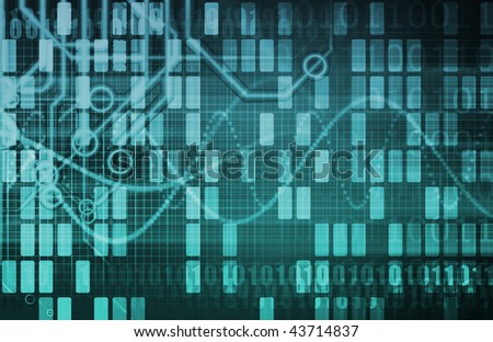 Internet World Wide Web Abstract Tech Background