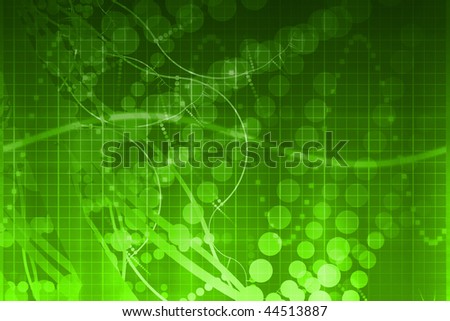 Medical and Science Futuristic Technology Abstract Background