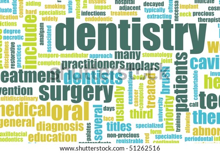 Dentistry Profession as a Medical Concept Art