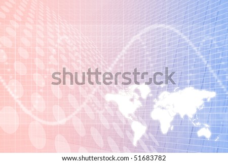 A Global Business Abstract Background Pattern Texture