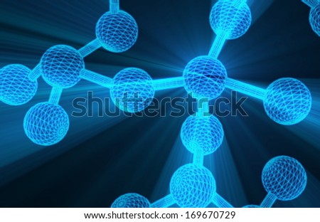 Molecules and Nuclear Research with Helix Glowing