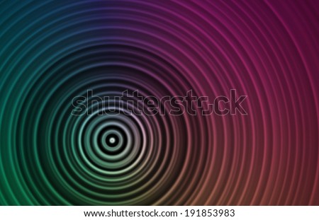 Circle Tunnel Energy Background with Rings Art