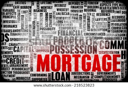 Mortgage Financial Home Loan as a Concept