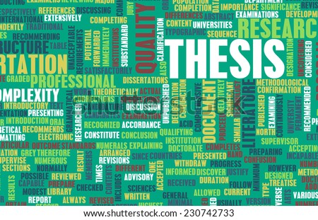 Thesis Paper and Academic Essay as Concept