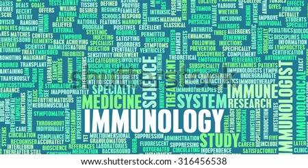 Immunology or Immunologist Medical Field Specialty As Art