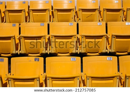 Yellow chair background